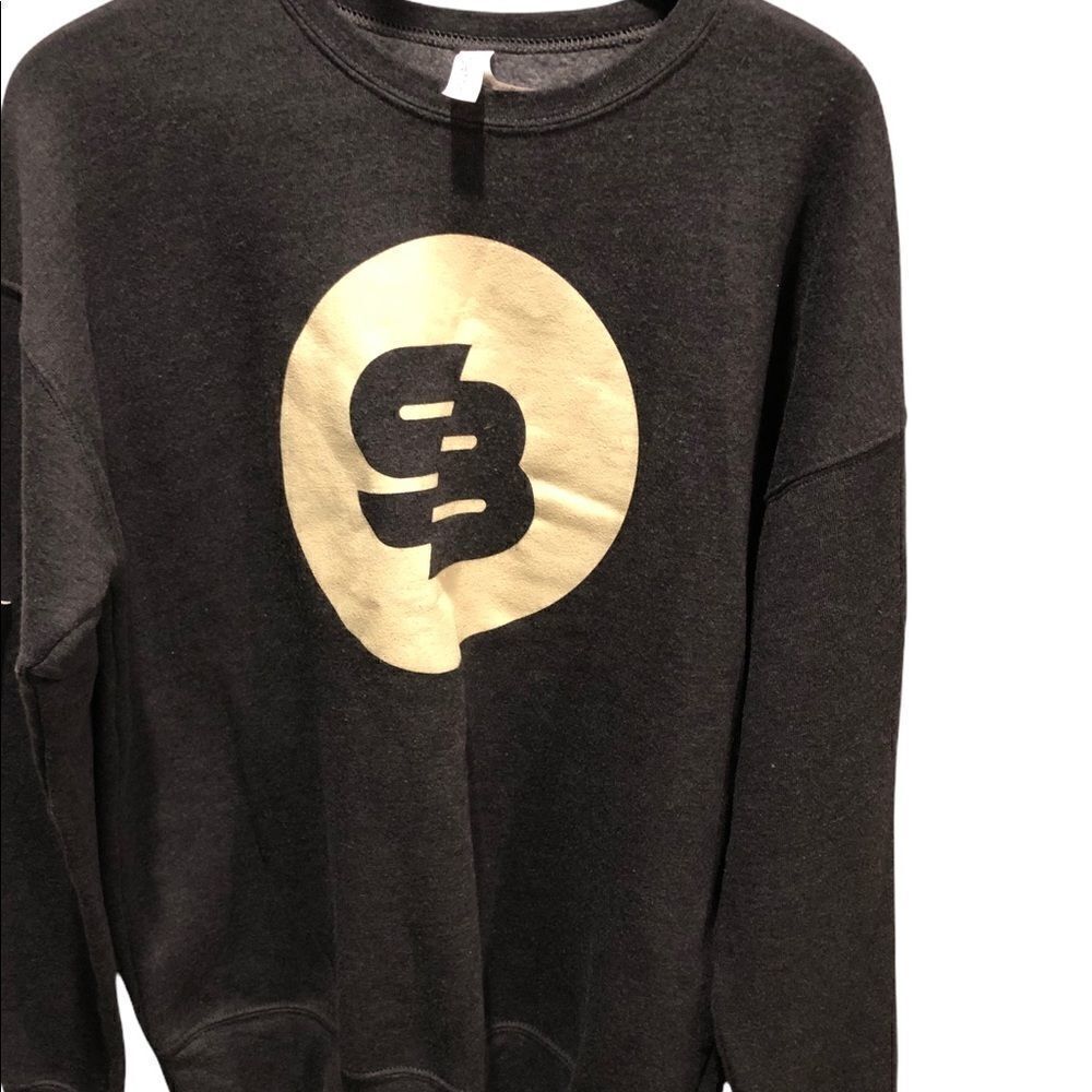 Bella Canvas Charcoal Grey Sweatshirt women's medium‎
